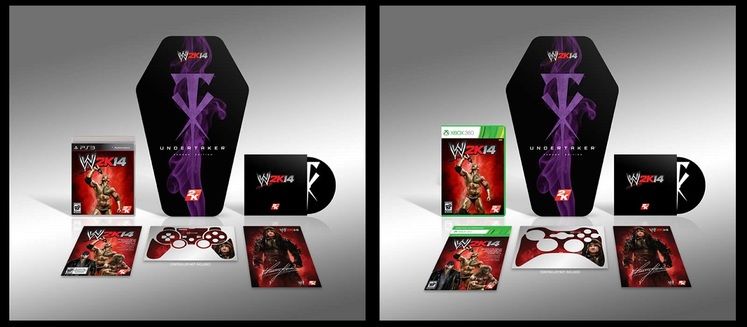 WWE 2K14 getting coffin-shaped in Undertaker themed "Phenom Edition"