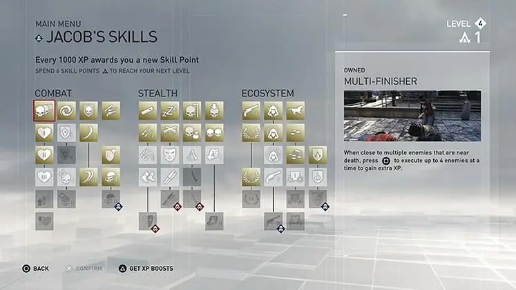 Ubisoft details character progression and crafting in Assassin's Creed Syndicate