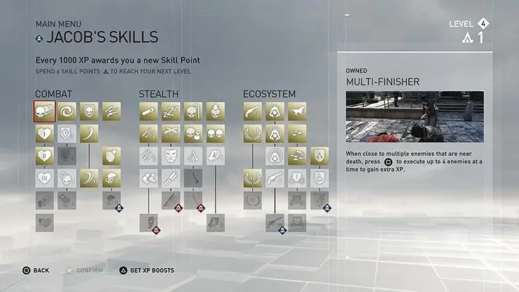 Ubisoft details character progression and crafting in Assassin's Creed Syndicate