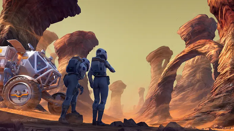 Colony Builder Terraformers will leave early access on the 9th March