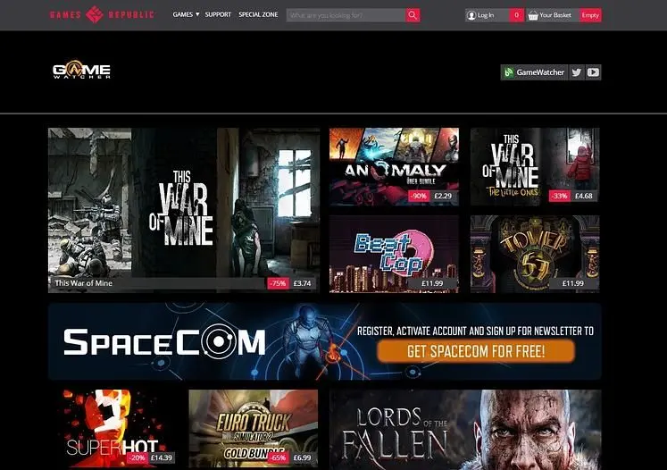 Need A Game For The Weekend? Games Republic Is Giving Away SpaceCom!