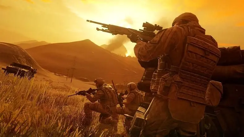 We gear up for some co-operative modern warfare in Codemasters' latest shooter.