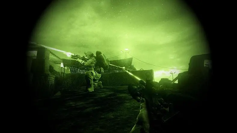We went oscar mike with Operation Flashpoint: Red River...