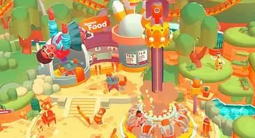 Sic Vengeful Pengiuns on Digital Relatives in Physics-Based Party Game Push Your Family