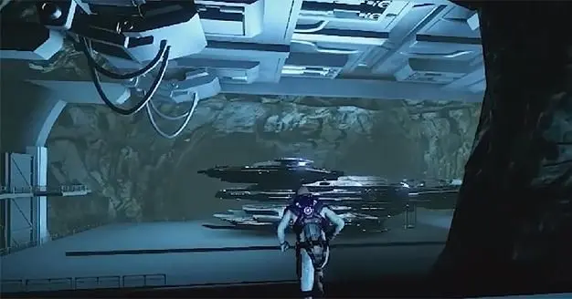 Star Citizen's Asteroid Hangar and modular 'Room System' in new video