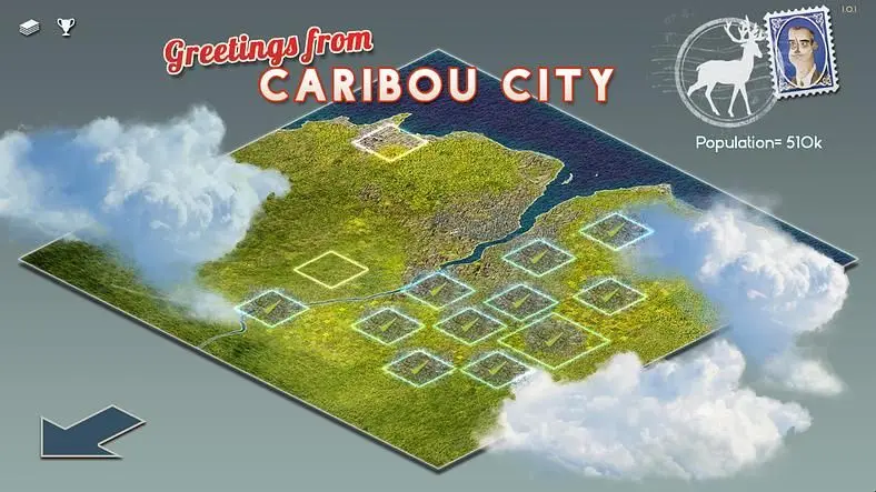 A challenging puzzle game about city planning.