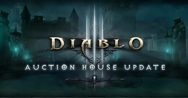 Diablo III's gold and real-money auction houses "are now shut down"