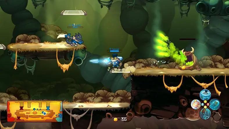 Awesomenauts very nearly lives up to its name with this
lively mix of side scrolling brawling and strategical thinking.
