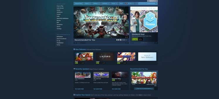 Steam Could Soon Be Getting a Visual Overhaul