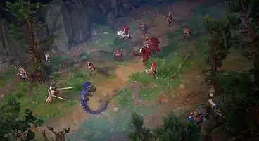 Pagan Warriors battle the armies of Heaven in Thunderoak’s Fantasy RTS Godsworn