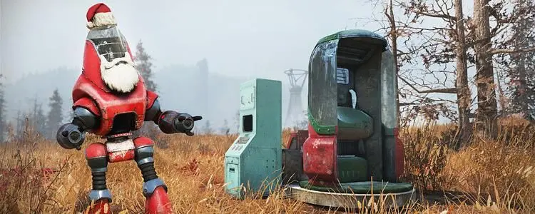 Fallout 76 Christmas Event 2020 - Holiday Scorched Return