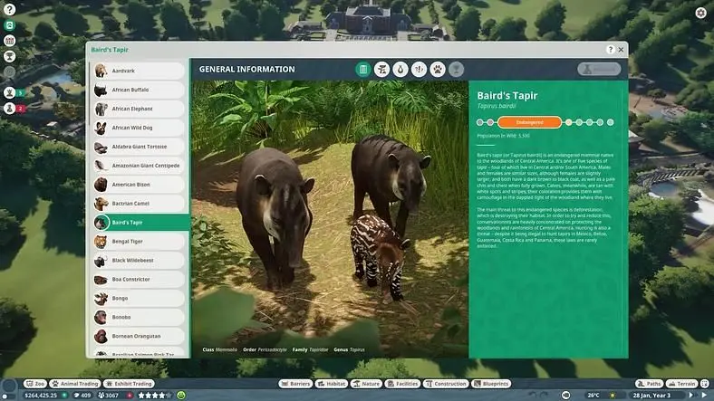 Planet Zoo Animal List - All Animals We Know Of