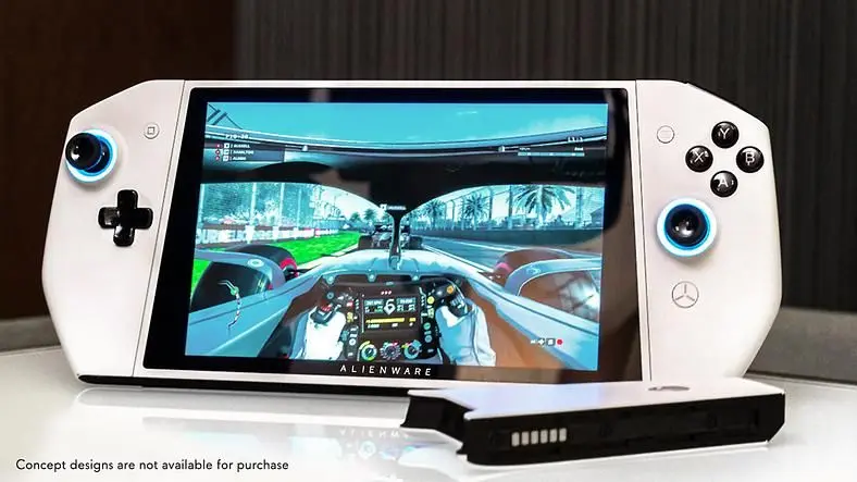 Alienware's Concept UFO Is a Switch-Like Prototype of a Handheld PC