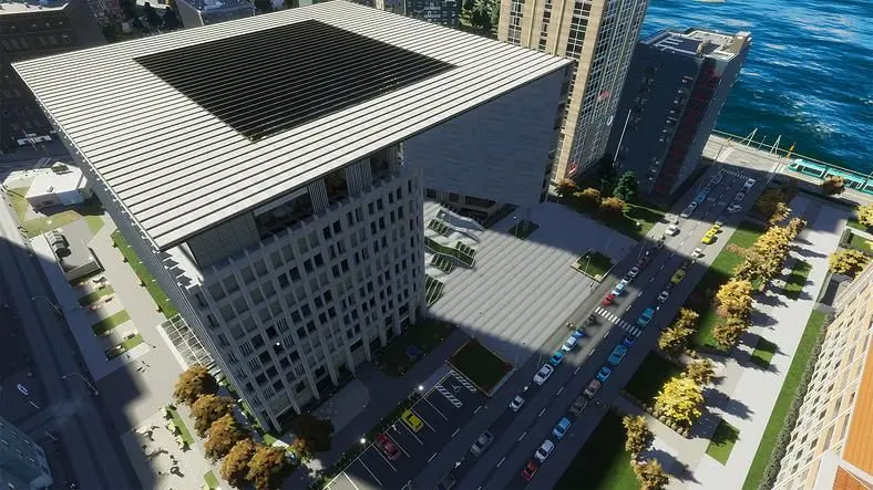 Cities: Skylines 2's Urban Promenades and Modern Architecture Creator Packs Expand the Pool of Available Buildings