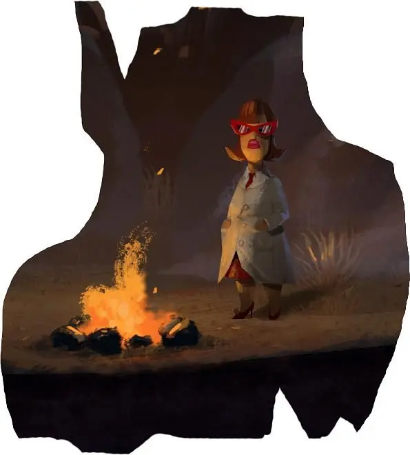 More character art revealed by Ron Gilbert for Double Fine Adventure