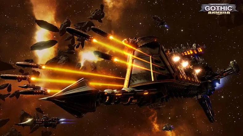Space RTS Battlefleet Gothic: Armada takes the 40K franchise to the stars