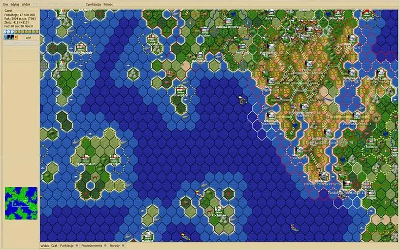 FreeCiv now available as browser-based HTML5 game