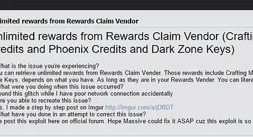 Is The Division truly broken? New exploit gives players unlimited rewards