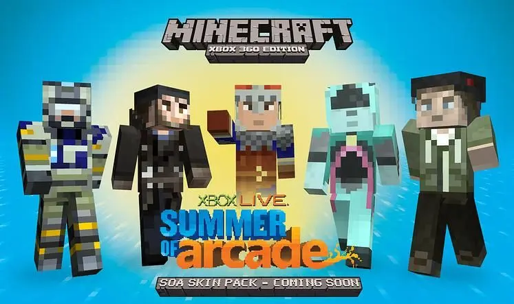 Minecraft and Trials Evolution getting free DLC during Summer of Arcade