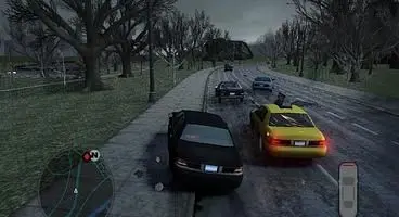 As soon as the game starts, you’re already treated to a nice casual drive round the blocks while choosing your options.