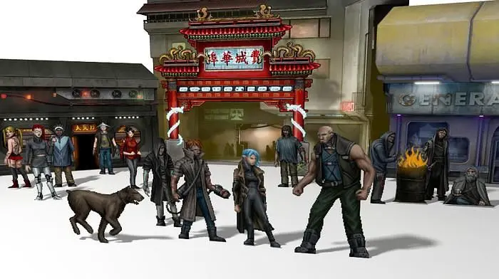 2D cyberpunk RPG Dex in last hours on Kickstarter, offers printable dioramas