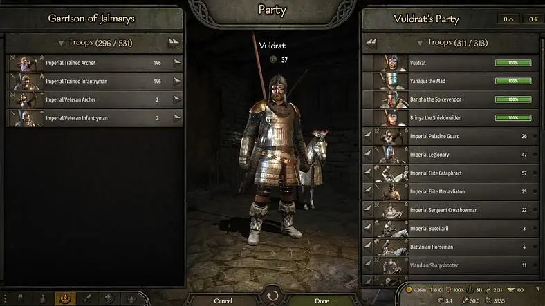 Mount and Blade 2: Bannerlord Settlement and Castle Management tips