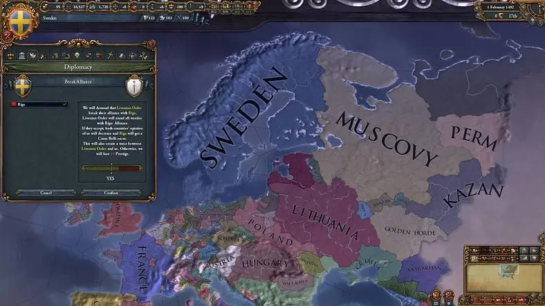 Europa Universalis IV: Rights of Man Expansion Releases