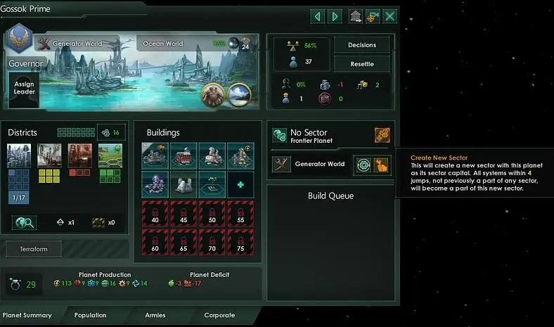 Stellaris How to Create Sectors - 2.3 Wolfe Update