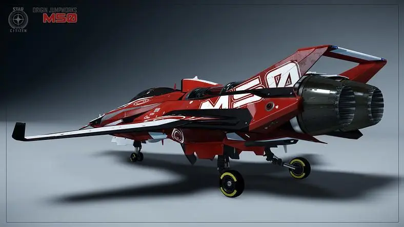 Star Citizen takes a Top Gear-style look at the M50 Interceptor starship