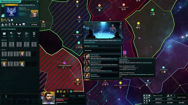 Hands-on Preview - Space Feudalism wrapped in a turn-based shell