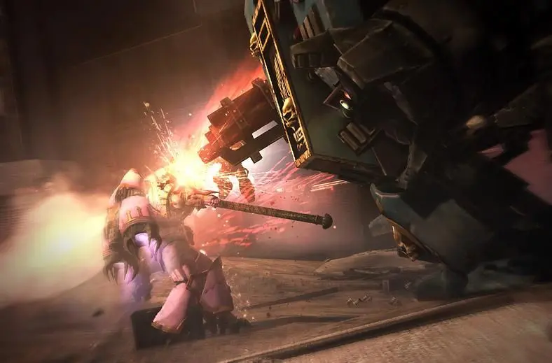 Relic teases Dreadnought DLC for Space Marine in January