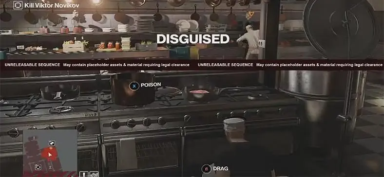 Over 10 minutes of Hitman gameplay leaks, "may contain placeholder assets"