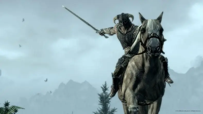 1.6 beta patch for Skyrim adds mounted horse combat