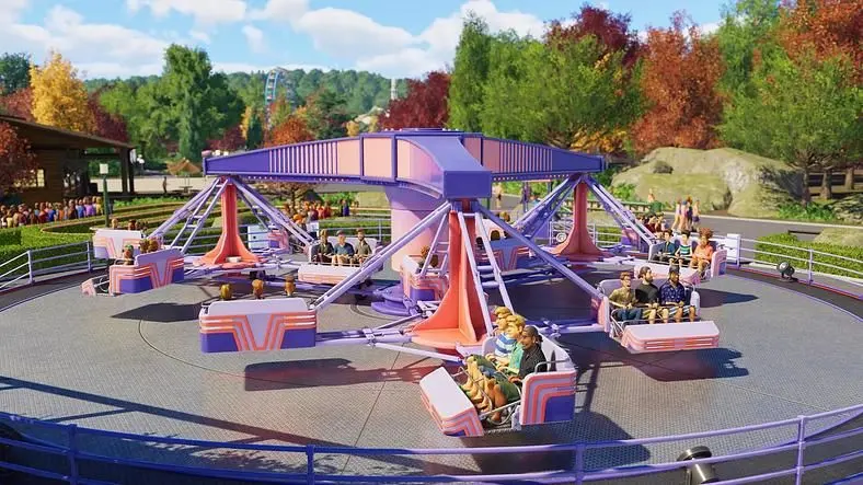 Planet Coaster 2 Update 4 adds new restaurants and pool customisation
