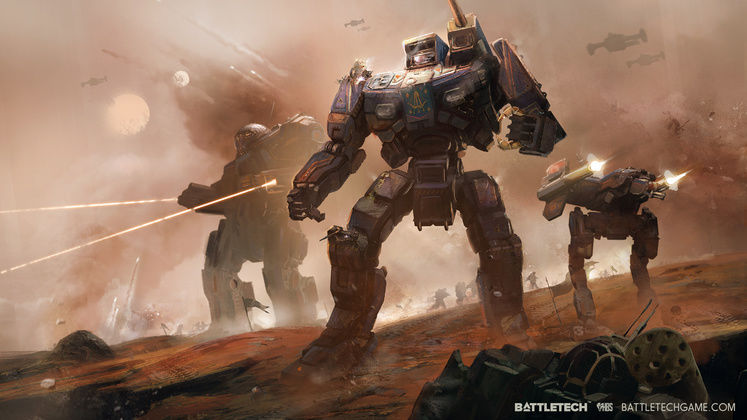 Battletech hits $2.5M stretch goal, unlocks PvP