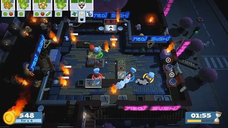 Overcooked 2 Soon To Add New Game+ Mode