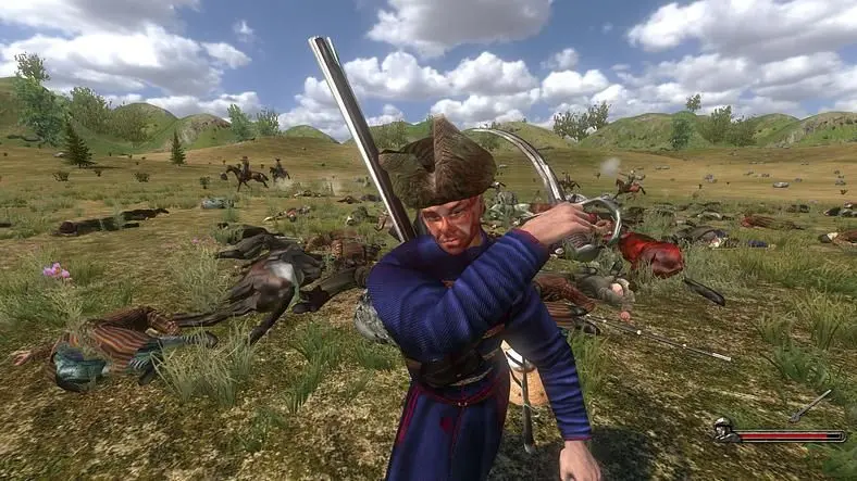 The gun is mightier than the sword...