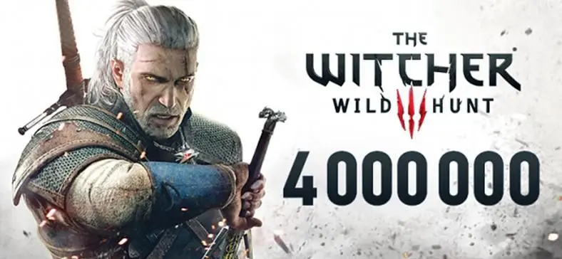 CD Projekt RED enjoys 4 million sales for The Witcher 3 in two weeks