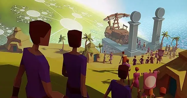 22cans give early look at "entirely new world", herds, powers and an Ark in Godus