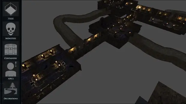 Dungeonforge action RPG on Kickstarter, take the role of Dungeon Master