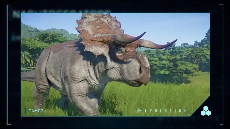 Jurassic World Evolution adds Nasutoceratops in Free Update