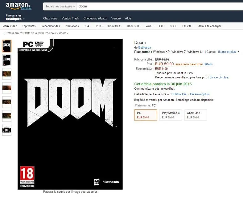 Rumor: Id Software's Doom Reboot releases on 30th June, 2016