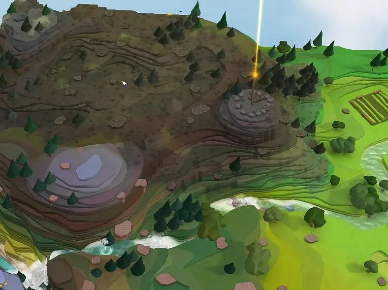 Godus update 2.2.1 now available, adds natural swampland and Tiki Torch
