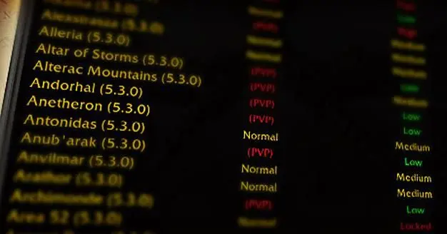 World of Warcraft launching Connected Realms after Patch 5.4