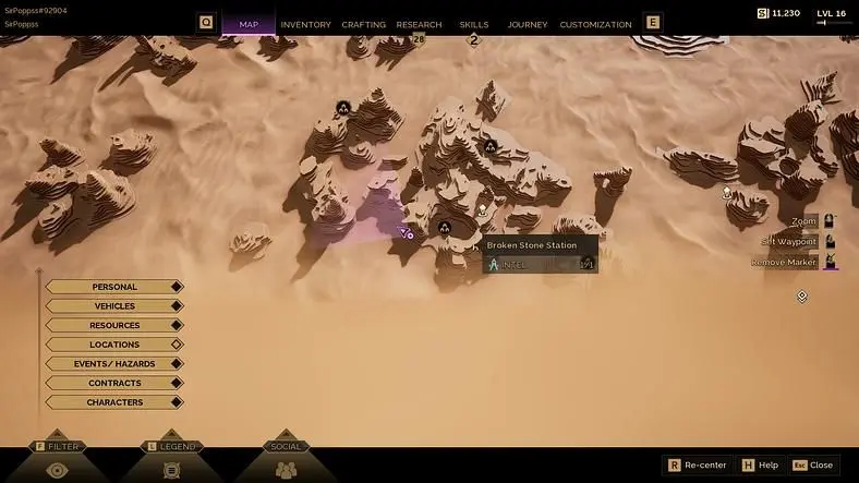 What's the location of the Kaleff’s Drinker Knife in Dune Awakening?