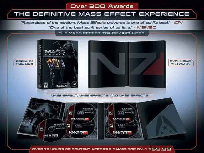Mass Effect Trilogy details revealed by BioWare