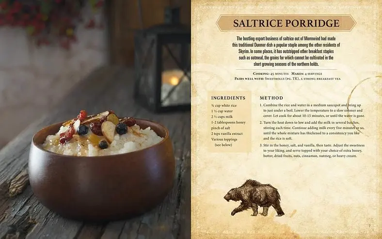 Feast Your Eyes on Food Featured in the Official Elder Scrolls Cookbook