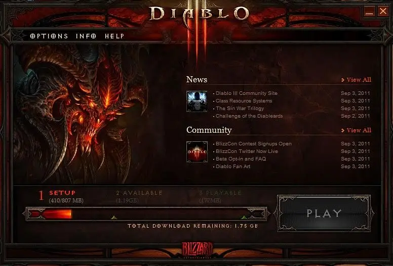 Diablo III installation servers now live