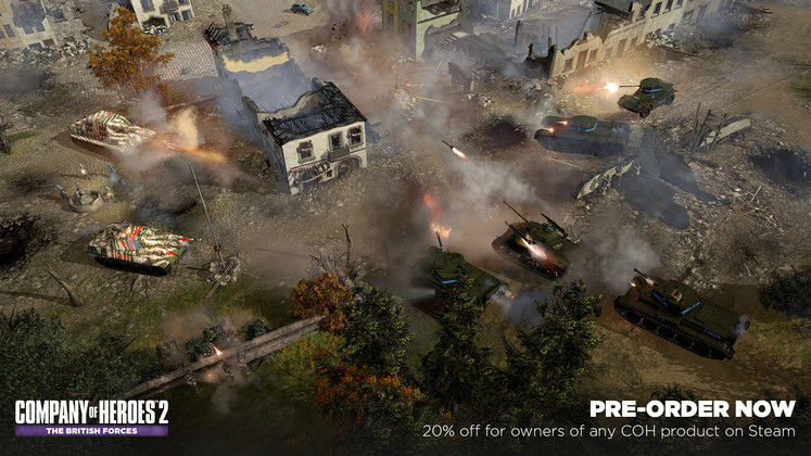 Sega announces free trial for Company of Heroes 2: The British Forces