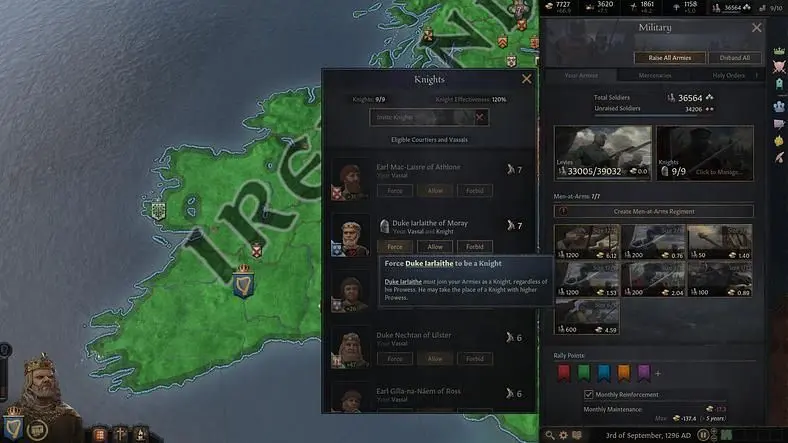 Crusader Kings 3 Knights Guide